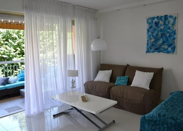 Lägenhet Beau Vu Juan Les Pins Antibes